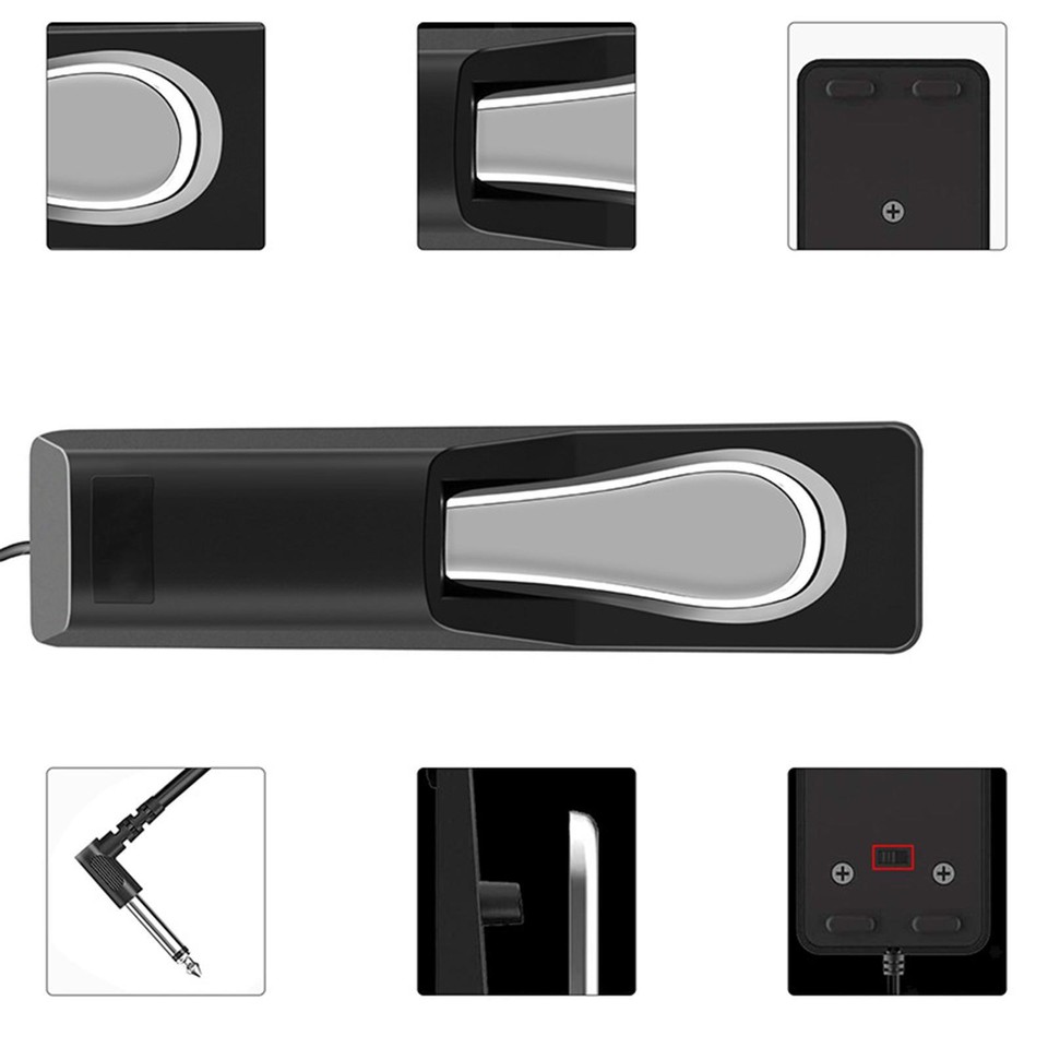 Sustain Pedal Piano Keyboard Pedal for Electronic Keyboard Electronic