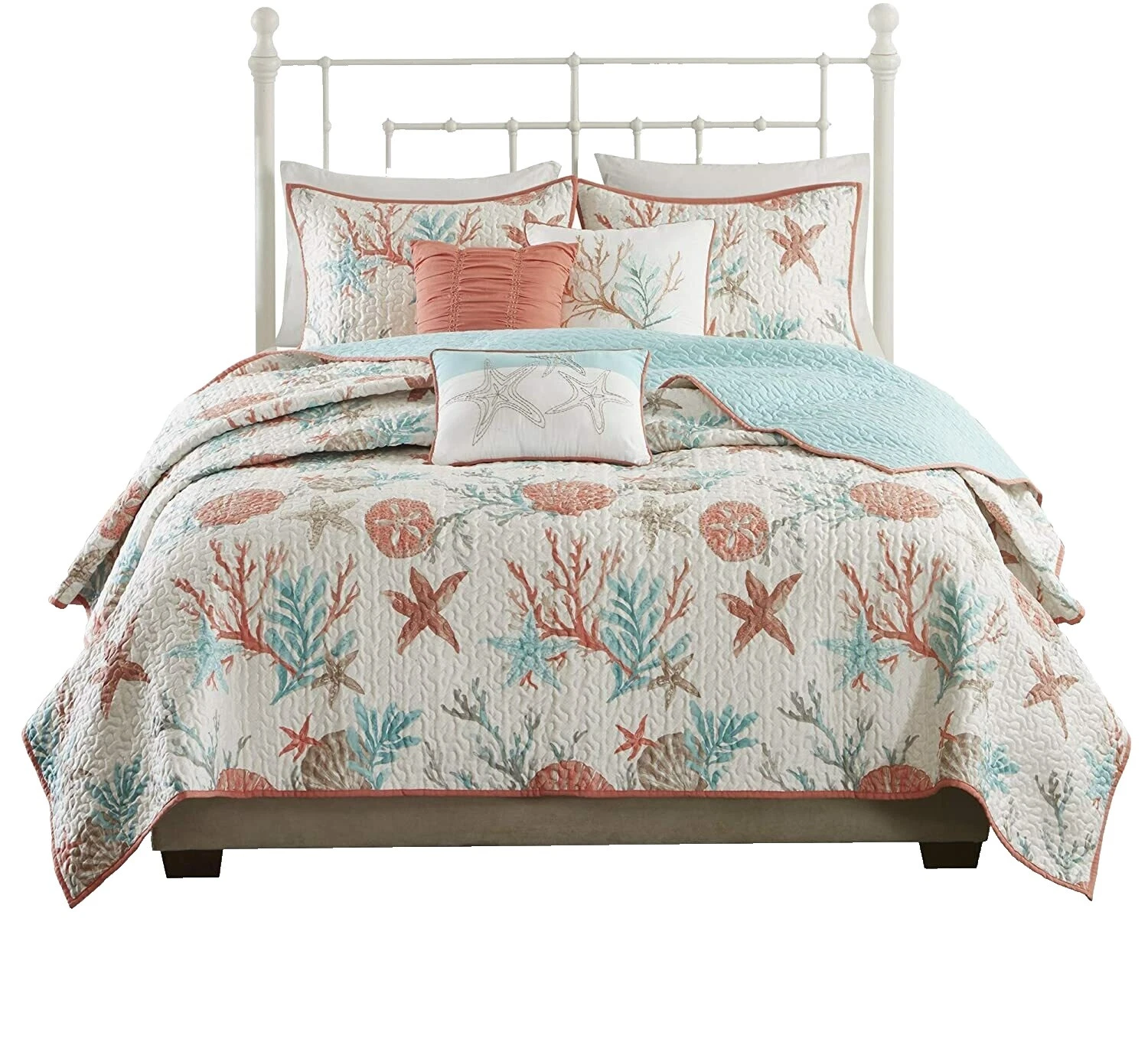 Cubrecamas contemporáneo Blanco