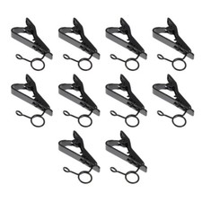 Iron Collar Clip for Mic Microphone Clips Set Mic Tie Clips Sets Mic Holder