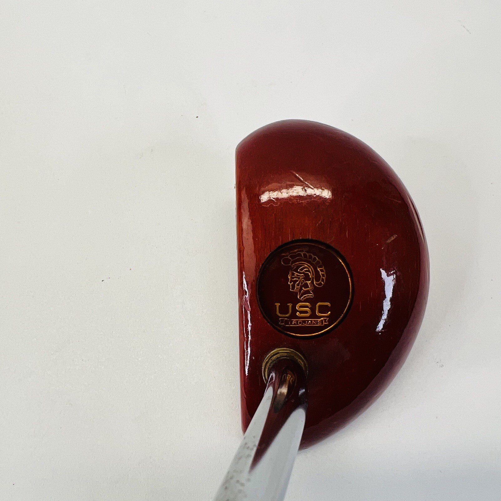 Golf Design Woodie w/ USC Trojans Logo Golf Putter RH