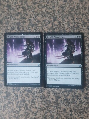 MTG - 2 x Deadly Wanderings - Dragons of Tarkir