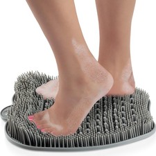 Premium Shower Foot Scrubber XL - Foot Scrubber in Shower - Non Slip Suction C