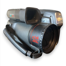 Panasonic Palmcorder IQ PV-IQ325 VHS-C Camcorder Charger Case 2 Used Tapes READ