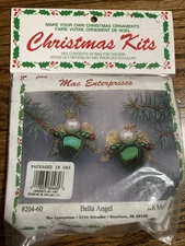 Merri Mac Bella Angel Beaded Angel Bell Ornament Kit