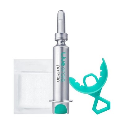 Live Orals PureDia Teeth Whitening Kit - Gel & Mouthpiece Set, Hydrogen... 