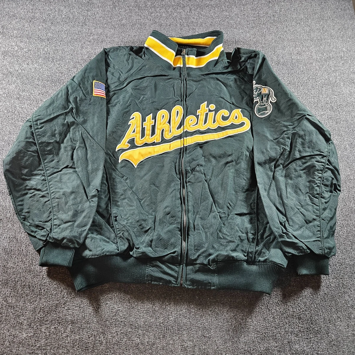 Majestic Athletics アスレチックス オーセンティック　Lサイズ Majestic Oakland Athletics MLB Jackets for sale | eBay