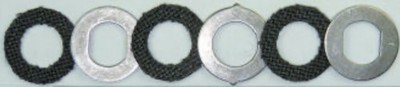 Penn Part - 6-155SP Drag Washer Kit HT-100 W/Metals (6 pcs) - Fits Peerless 9 9M