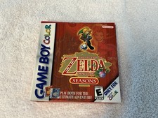 Zelda Oracle of Seasons (Nintendo Game Boy Color, GBC, 2001) - CIB - FREE Ship!