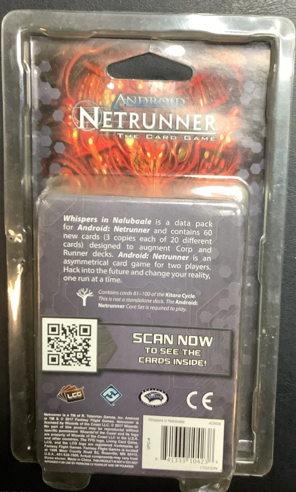 Whispers in Nalubaale Android: Netrunner - Data Pack - Out Of Print - Image 2 of 2