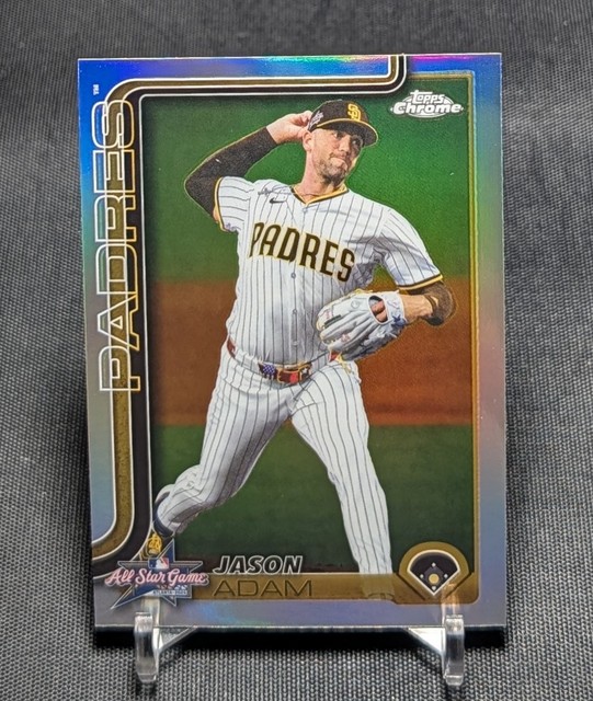 Jason Adams All-Star Game 2025 Topps Chrome Update Series Card #ASGC-41 Padres