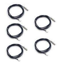NTC 10k Thermistor Temperature Sensor Probe 3 Meter Waterproof 3950 5 PCS