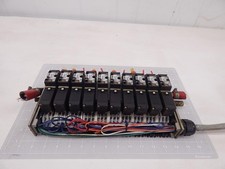 LOT OF 10 SMC NVFS2100-5FZ SOLENOID VALVES W/ MANIFOLD T92189