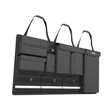 Backseat Hanging Trunk Organizer for SUVs, Cars, Trucks Oxford fabric-Black
