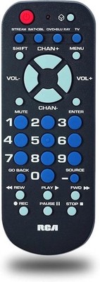 RCA RCR504 Universal Remote Control 4 Functions Console