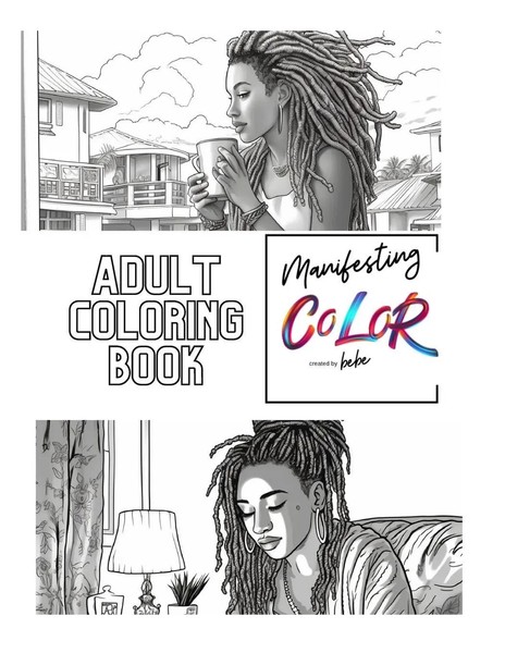 Breonnte Lopez | Manifesting Color Adult Coloring Book | Taschenbuch | Englisch-image