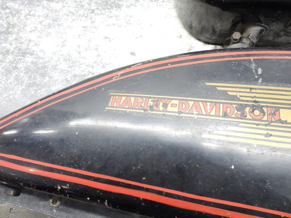 Harley-Davidson CB 1934 Single 500cc tanques de combustible de gasolina originales 2930 Foto 3 de 4