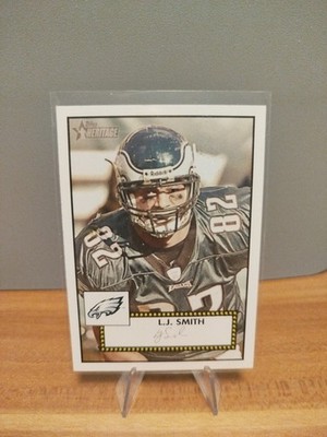 2006 Topps Heritage - L.J. Smith #376 Philadelphia Eagles