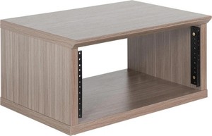 Gator Frameworks Elite 4U Desktop Studio Rack - Driftwood Grey