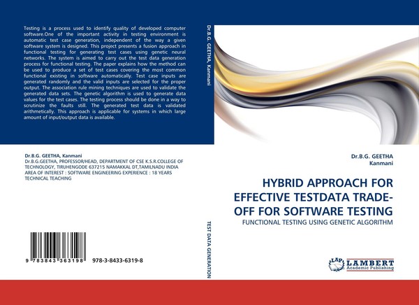 Hybrid Approach For Effective Testdata TRADE-OFF For Software Testing B. G. Geet-image