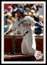 2009 Topps Manny Ramirez Los Angeles Dodgers #326