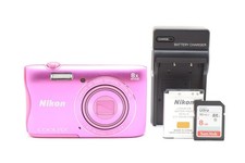 Exc Nikon COOLPIX S3700 Compact Digital Camera pink Direct from Japan 620
