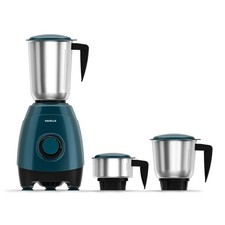 Havells ESO Smerigliatrice Mixer 750 Watt | 3 Barattoli in Acciaio Inox (Teal)