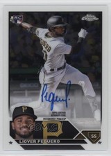 2023 Topps Chrome Rookie Auto Liover Peguero #RA-LP Auto 17w1