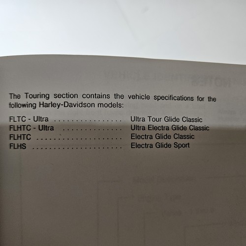 1993 HARLEY-DAVIDSON MOTORCYCLE OWNERS MANUAL ALL MODELS - Bild 4 von 10