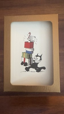 Vtg Felix The Cat Greeting Cards Holiday Cards Xmas RARE Graphique De France 15