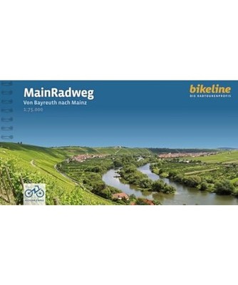 MainRadweg: Von Bayreuth nach Mainz.1:75.000, 546 km, GPS-Tracks Download, LiveU
