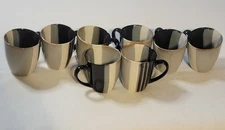 Home Trends 12 oz coffee mugs/ set of 8 /Blues/ New Without Box Never Used Mint 