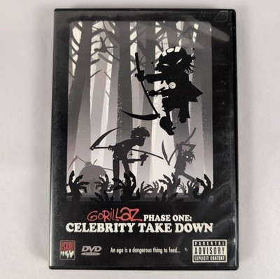 Gorillaz Phase One: Celebrity Take Down DVD & CD (2002) Rare