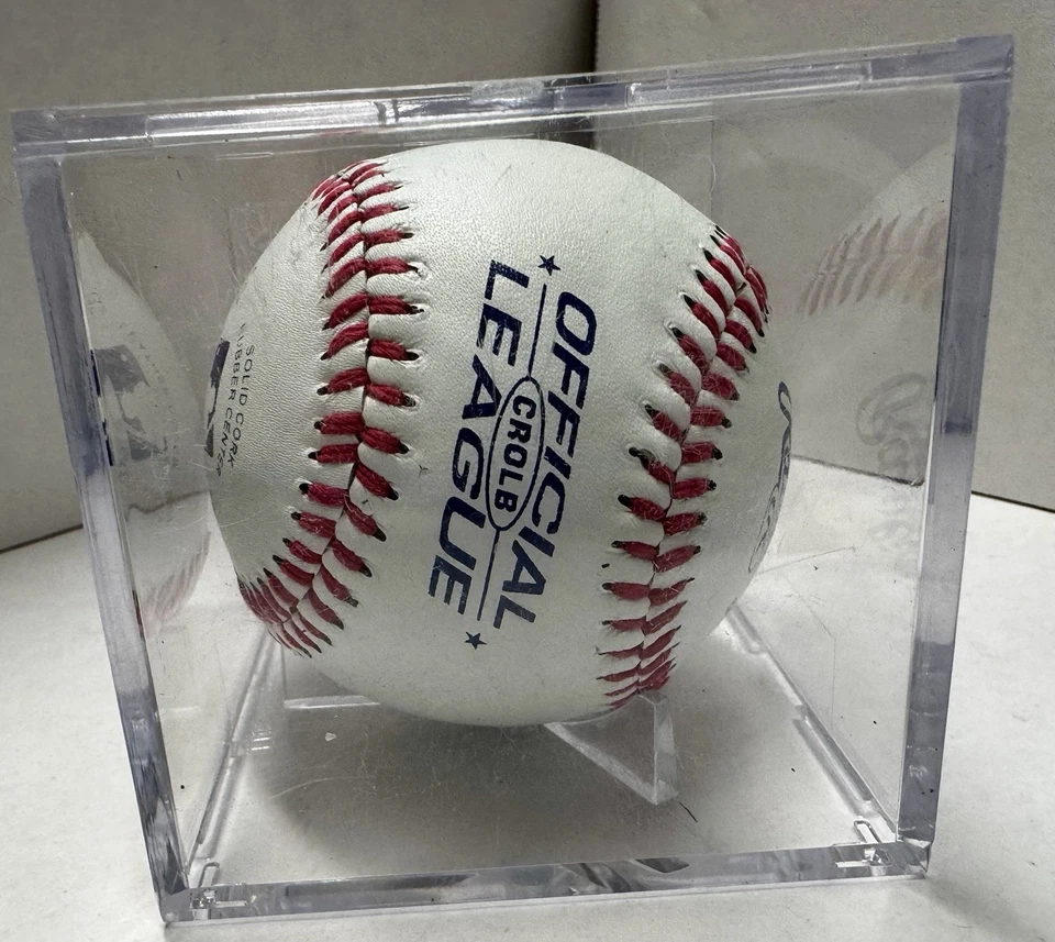 Jason Jennings Autographed Baseball 2002 ROY, Colorado Rockies, Astros, Rangers Foto 4 de 4