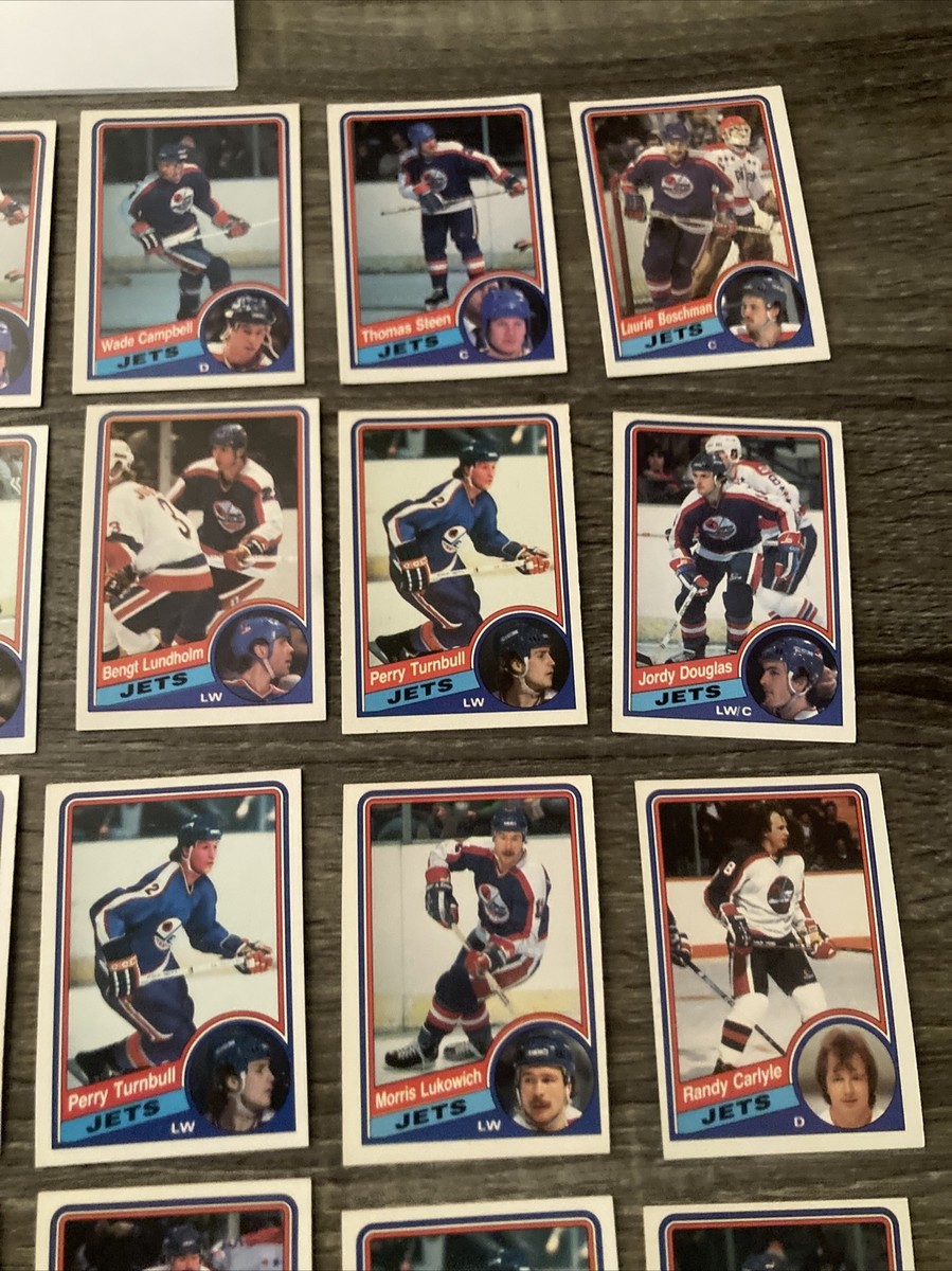 Lot De 28 Cartes Hockey O-Pee-Chee 1984-85 – Winnipeg Jets – NHL
