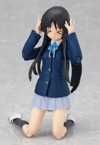 Max Factory K-ON Mio Akiyama Figma Action Figure - Picture 5 of 7