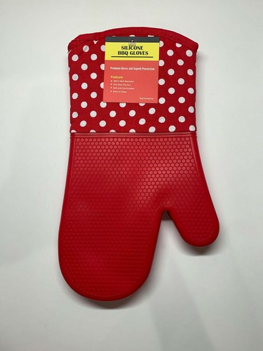 Paar Silikon extrem hitzebeständige Kochofenhandschuh BBQ heiße Grillhandschuhe - Bild 19 von 19