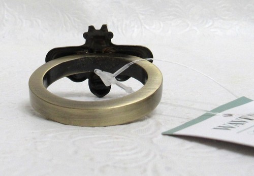 Vintage Waverly Garden Room Brass Metal Bee Napkin Rings Set of 9 – Table Decor - Picture 4 of 10