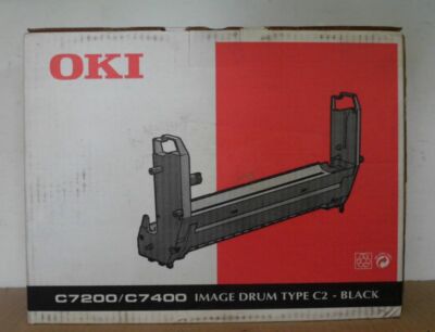 Oki Type C2 Trommel Image Drum  black für C7200 C7400  41304112  OVP A