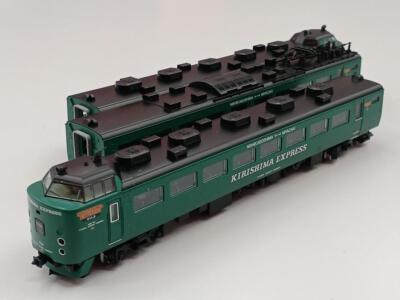 鉄道模型 TOMIX J.R. EC LTD. Express Series485 Tomix 98469 Jr485 Series Limited Express Train Kirishima Exp N