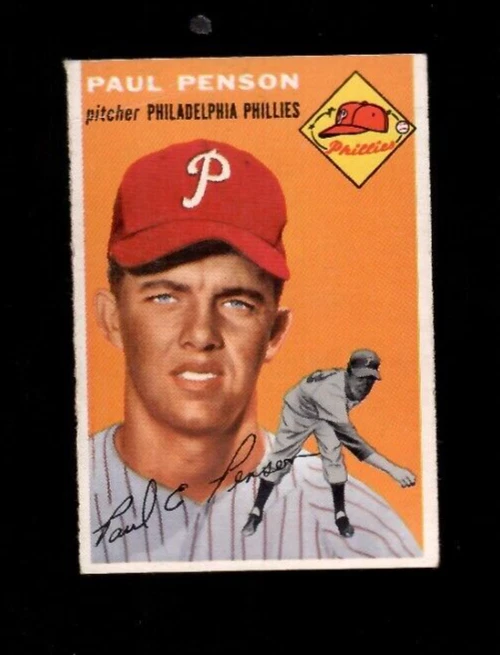 Paul Penson trading card