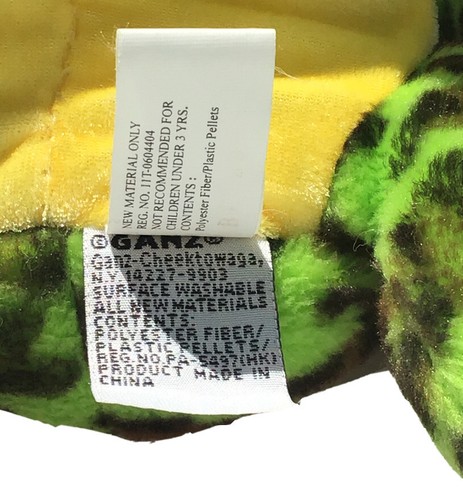 Ganz Webkins Bullfrog Spotted Frog 9” Plush - Picture 7 of 10