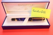 Waterman Phileas RB, NOS, Blue Marble GT, Box, Refill, Look