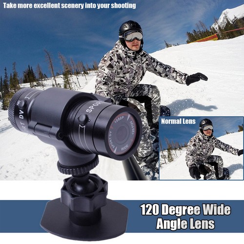 Videocámara de caza deportiva casco de acción cámara 1080P para rifle de escopeta DV + clip de pistola - Imagen 2 de 10