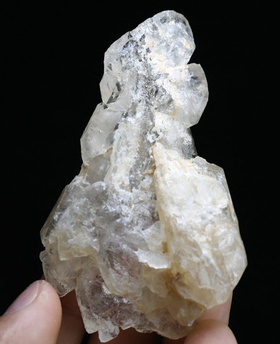 NATURAL Unique Skeletal Elestial QUARTZ Crystal Point Mineral Specimen - Picture 5 of 11