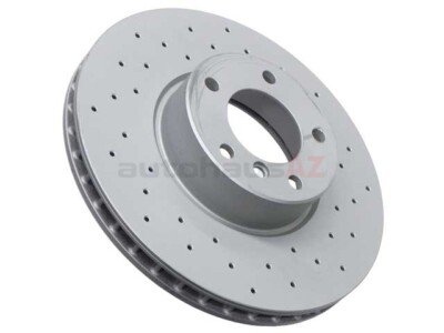 ZIMMERMANN SPORT Z X-DRILLED Disc Brake Rotor 34111165859SP BMW 530i 540i 540iT