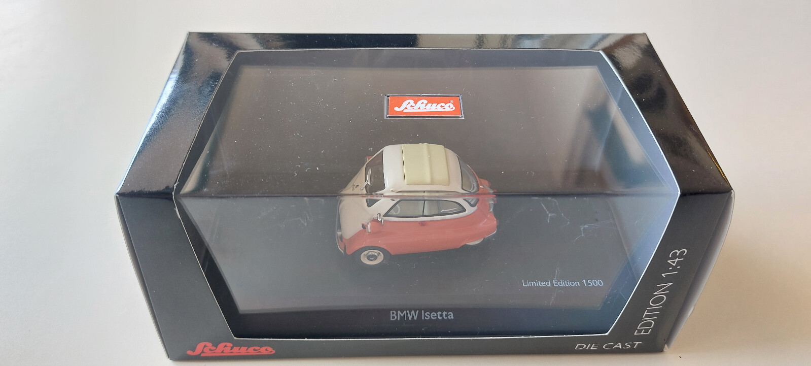 BMW Isetta Schuco 1/43 miniature rare en édition limitée 1500 pièces