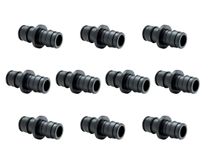 Uponor Wirsbo Q4775050 ProPEX 1/2  X 1/2  PEX EP Coupling Fitting Lot of 10