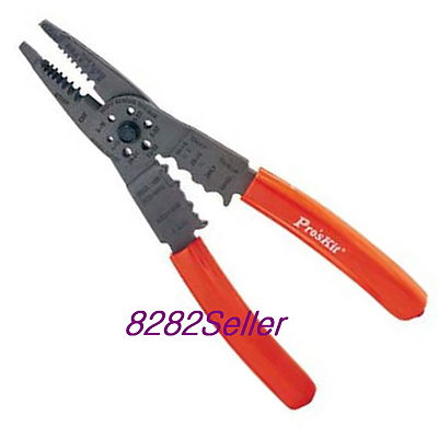 ProsKit 8PK-CT009  Multi-Purpose Crimping Tool (Metric) Strip Bolt cutter Crimp