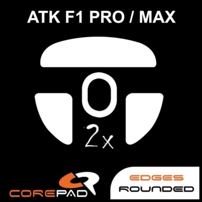 Corepad Skatez ATK Blazing Sky F1 Pro & Pro MAX Replacement Mouse Feet PTFE