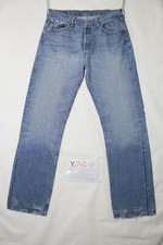 Levi's 501 REPAIR DESTROY D'occasion (Cod.Y2149) W33 L34 Jean Droit Grade A